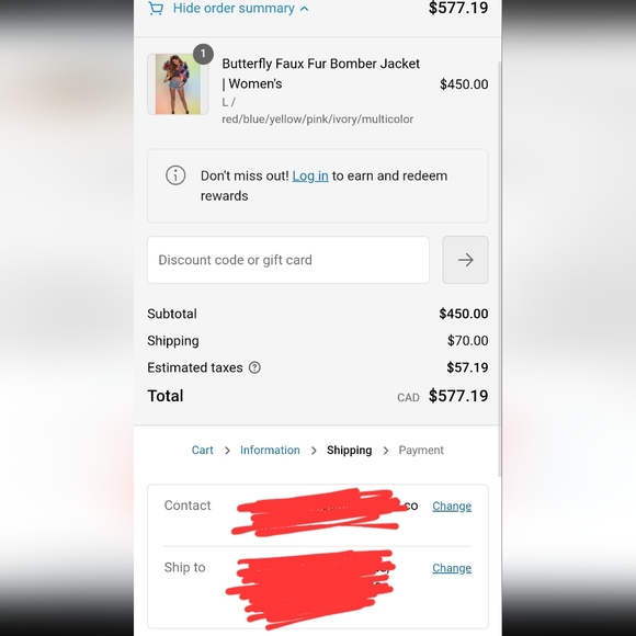 Spirithoods faux fur L jacket - Picture 4 of 4